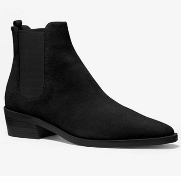 MICHAEL by MICHAEL KORS "LOTTIE" SUEDE BOOTIES 7.5